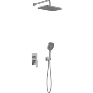 Душевая система KFA Armatura Malaga скрытого монтажа, латунь, сатин