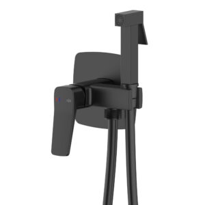 Смеситель для биде KFA Armatura Malaga скрытого монтажа, латунь, черный