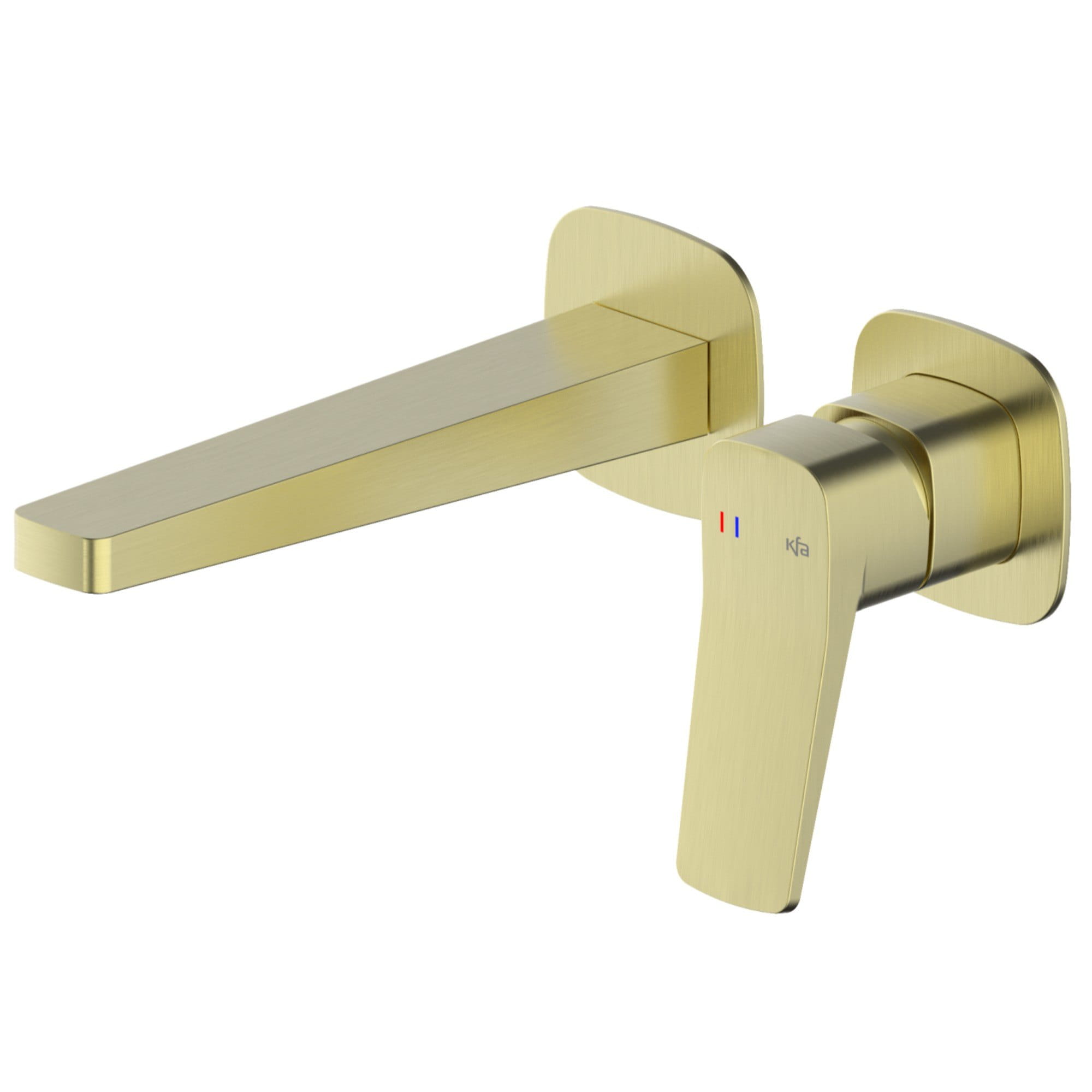 TP-4529-810-31 Смеситель для умывальника KFA Armatura Malaga скрытого монтажа, золото брашированное