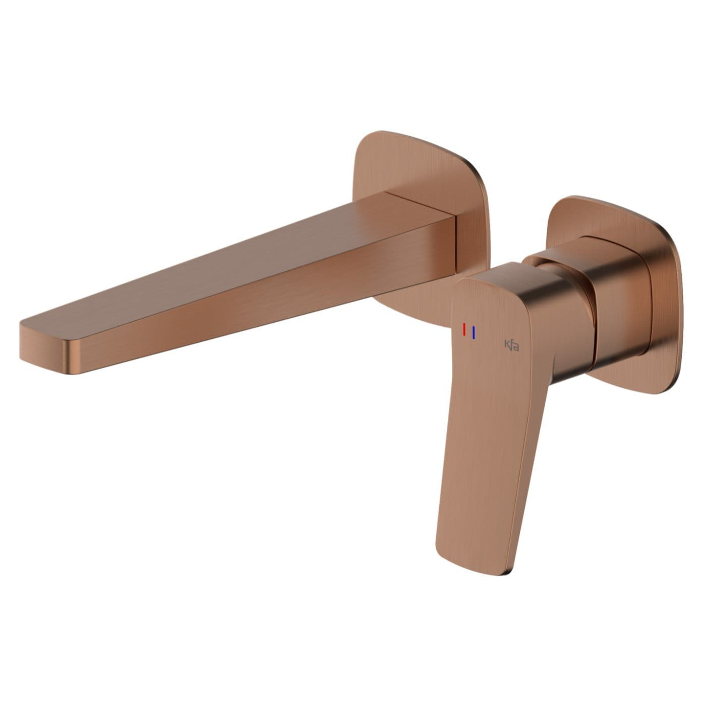 TP-4529-810-34 Смеситель для умывальника KFA Armatura Malaga скрытого монтажа, брашированное розовое золото