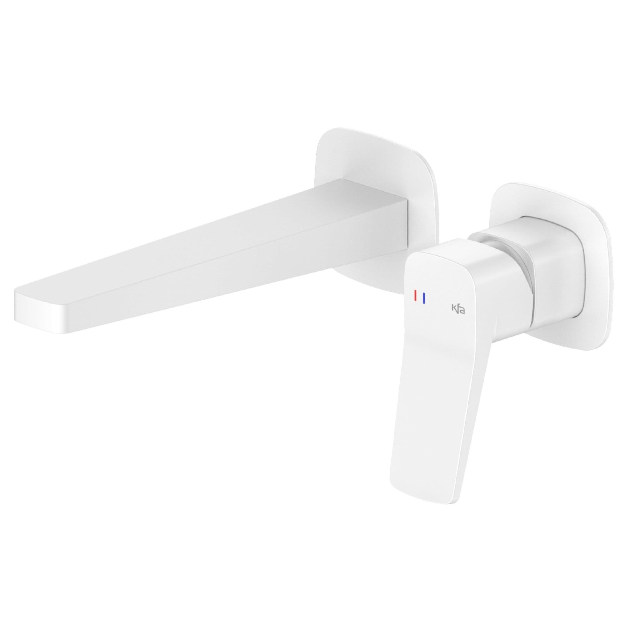 TP-4529-810-44 Смеситель для умывальника KFA Armatura Malaga скрытого монтажа, белый