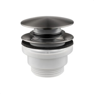 Донный клапан KFA Armatura 1 1/4 для раковины, графит