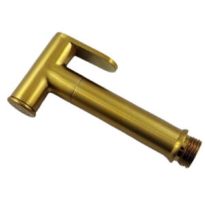 Лейка для гигиенического душа KFA Armatura Moza латунная, золото брашированное