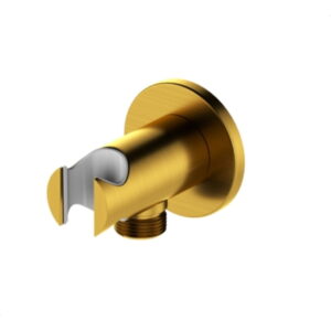 Держатель ручного душа KFA Armatura Moza латунь, золото брашированное