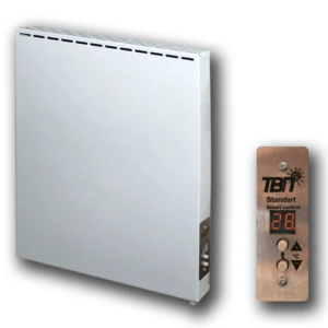 Панельный обогреватель TWP 300 Вт, 15 м2, настенный, с термостатом, электронный, белый