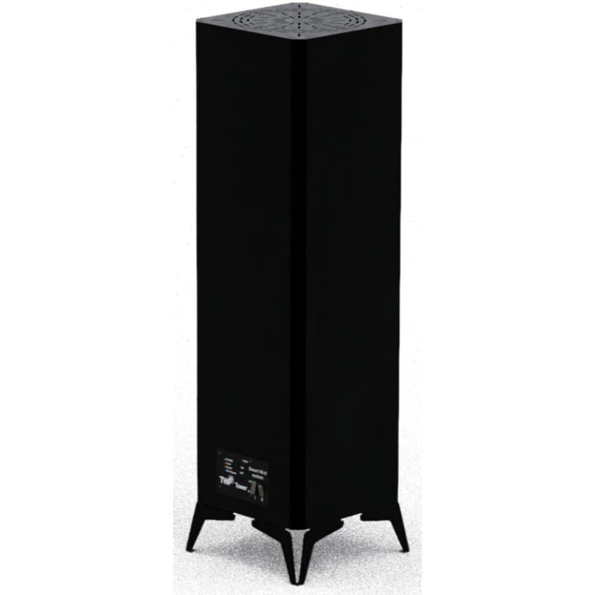 TWPT1800BWIFI Инфракрасный обогреватель TWP Tower 1800 Вт, 34 м2, напольный, дистанционный (Wi-Fi), черный