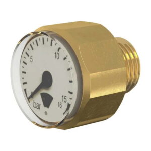 Манометр аксиальный Flamco Prescor BFP 1/4" 16 бар 26мм (27853)