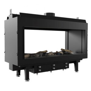 Газовый камин Kratki LEO 100 T LPG 8,2 кВт сталь