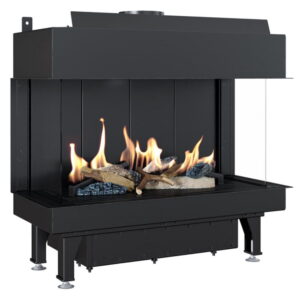 Газовый камин Kratki LEO 45/68 L/P LPG 4,8 кВт сталь