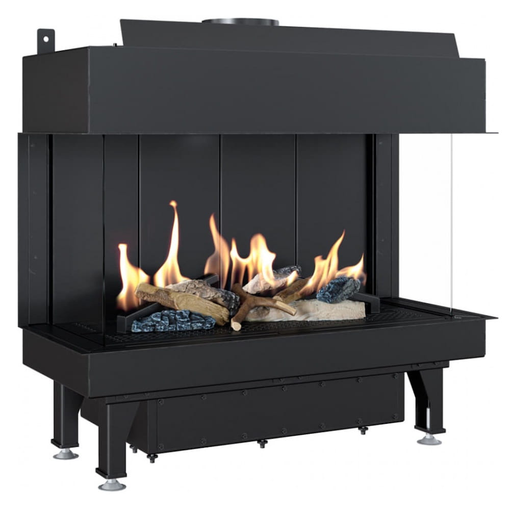 LEO/LP/70/G31/37MBAR Газовый камин Kratki LEO 45/68 L/P LPG 4,8 кВт сталь