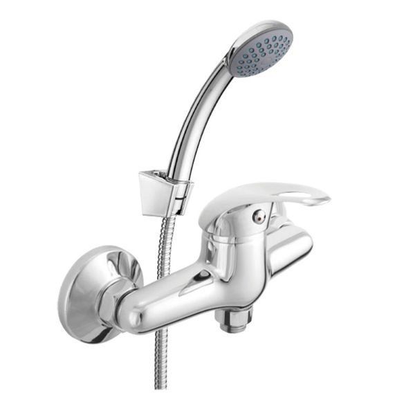 TAR-000062142_0 Смеситель для ванны Rubineta Y 12 K Mars настенный, хром + ручная лейка