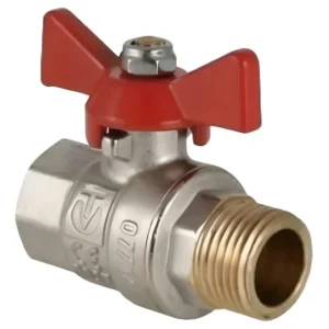 Шаровой кран KARRO 1/2" ВН прямой, латунь (KR0005)