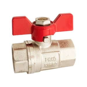 Шаровой кран KARRO 3/4" ВВ прямой, латунь (KR0007)