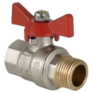 Шаровой кран KARRO 1 1/2" ВН прямой, латунь (KR0014)