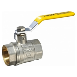 Газовый кран KARRO 3/4" ВВ прямой, латунь (KR0039)