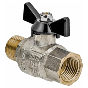 Шаровой кран KARRO Perfect 3/4" ВН прямой, латунь (KR0101)