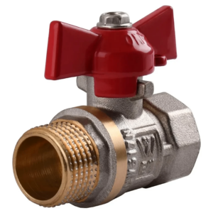 Шаровой кран KARRO Valves 3/4" ВН прямой, латунь (KR0566)