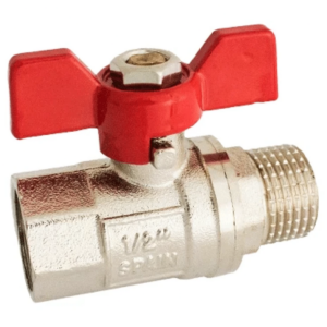 Шаровой кран KARRO Standard+ 3/4" ВН прямой, латунь (AKD53806)