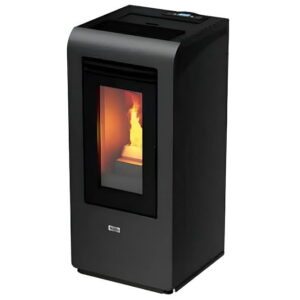 Камин на пеллетах ORTE DGP CAYENNE-10C 10 кВт 200м2, черный
