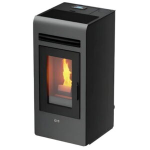 Камин на пеллетах ORTE DGP CAYENNE-12C 12 кВт 300м2, черный