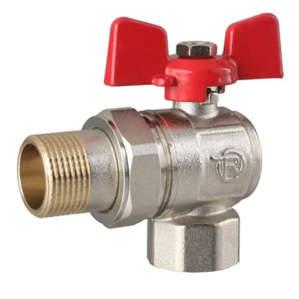 AKD56015_1 Кран с американкой REIGER 1 ВН угловой, латунь (6552854)