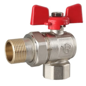 Кран с американкой REIGER 1/2 ВН угловой, латунь (6552852)