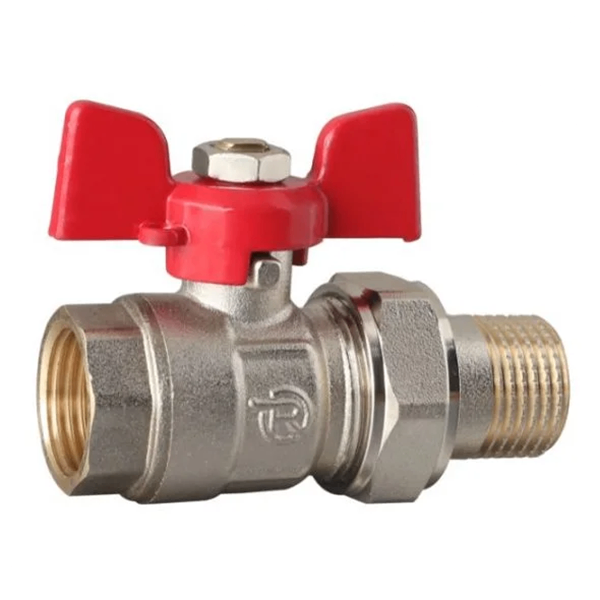 AKD56020_1 Кран с американкой REIGER 1/2 ВН прямой, латунь (6552849)