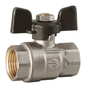 Шаровой кран REIGER+ 1 ВВ прямой, латунь (6554251)