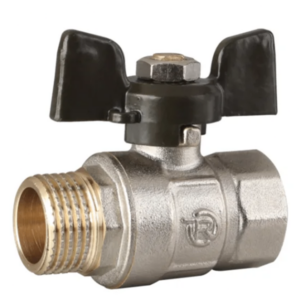 Шаровой кран REIGER+ 3/4 ВН прямой, латунь (6554248)