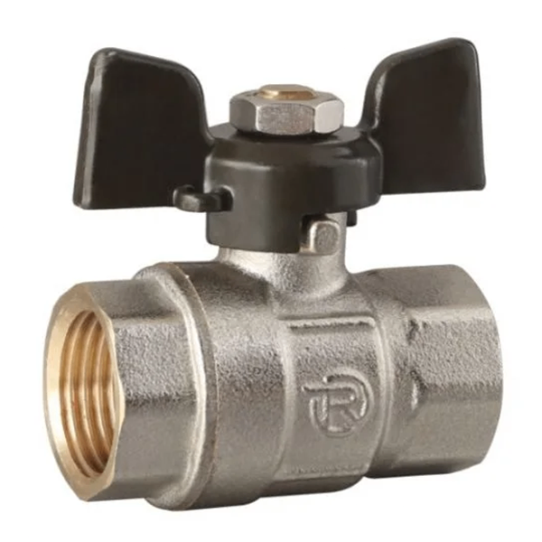 AKD56045_1 Шаровой кран REIGER+ 1/2 ВВ прямой, латунь (6554247)