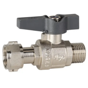 Шаровой кран ASG+ 3/4 ВН прямой, латунь (6553025)