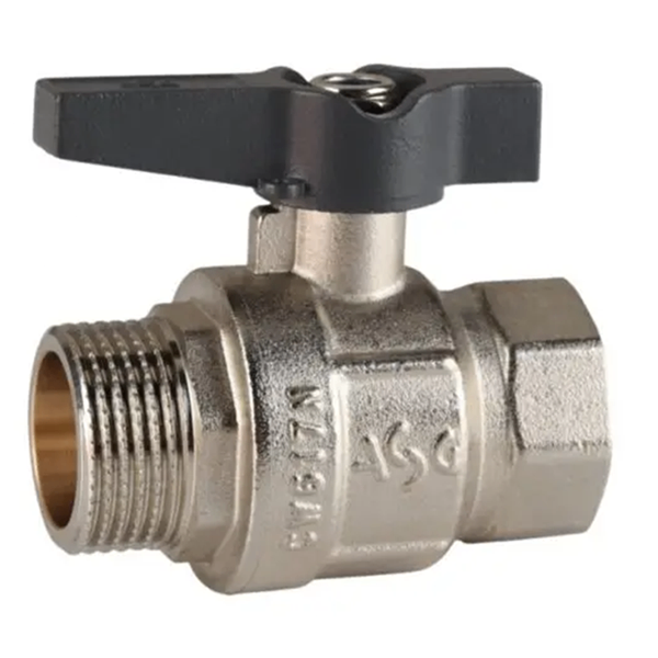 AKD57192_1 Шаровой кран ASG+ 1/2 ВН прямой, латунь (6553000)