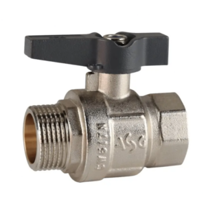Шаровой кран ASG+ 3/4 ВН прямой, латунь (6553002)