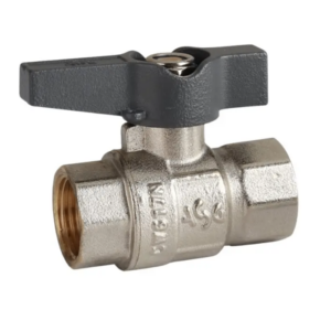 Шаровой кран ASG+ 3/4 ВВ прямой, латунь (6553003)