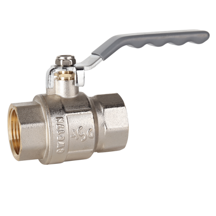 AKD57202_1 Шаровой кран ASG+ 1 1/2 ВВ прямой, латунь (6553015)