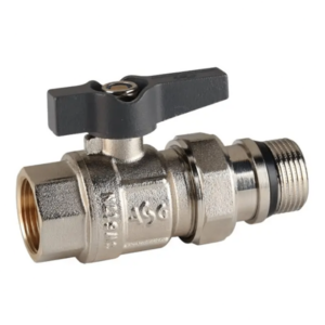 Шаровой кран ASG+ 1/2 ВН прямой, латунь (6553021)