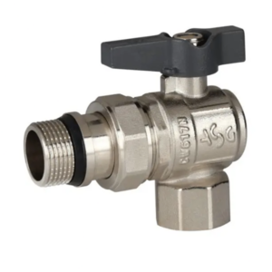 Шаровой кран ASG+ 1/2 ВН угловой, латунь (6553027)