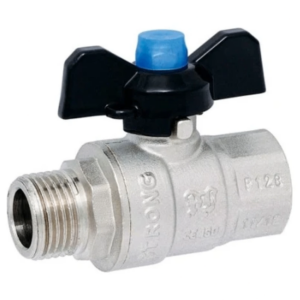 Шаровой кран Profactor 1/2″ ВН прямой, латунь (PF FBV 285)