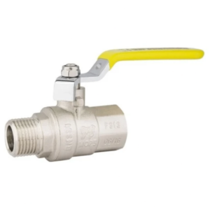 Газовый кран Profactor 1/2″ ВН прямой, латунь (PF GBV 345)