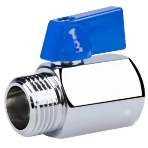 Шаровой кран мини Profactor 1/2″ ВН прямой, латунь (PF BMV 352)