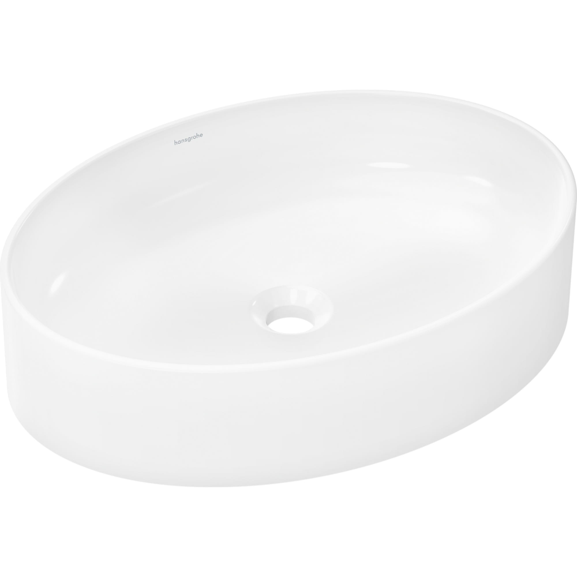 ANT-100052_1 Умывальник накладной Hansgrohe Xuniva D 550х400 овальный, белый (60165450)