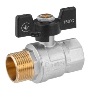 Шаровой кран Kroner 1″ ВН прямой, латунь (KN-06/2)