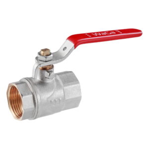 Шаровой кран WaGa 1″ ВВ прямой, латунь (WG-100013)