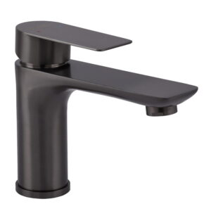 Смеситель для умывальника Globus Lux Swiss SQW-101-GP однорычажный, графит