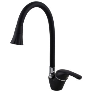 Смеситель для кухни Globus Lux Solly GLSO-0203SA-10-B01 однорычажный, черный