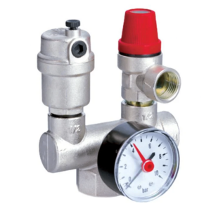 Группа безопасности Koer KR.104 1" прямая, латунь (KR2842)