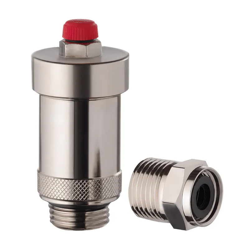 OL-KR3116_1 Воздухоотводчик Koer KR.1244 1/2" автоматический прямой, латунь (KR3116)