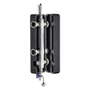 Гидрострелка Koer KR.S1033 1-1/4" 104 кВт нержавеющая сталь, с теплоизоляцией (KR3181)