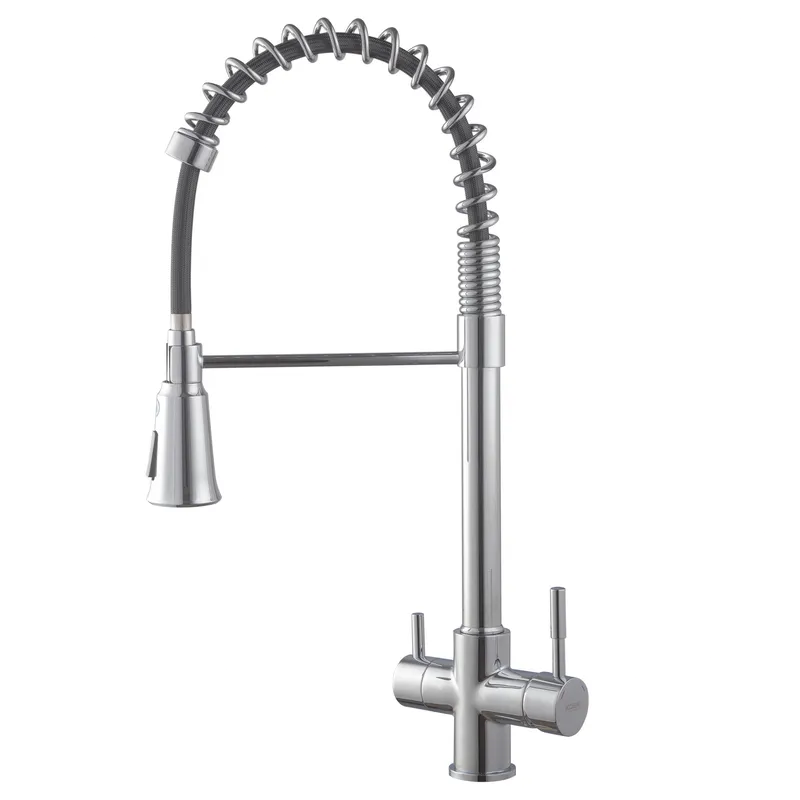 OL-KR5014_1 Смеситель для кухни Koer KB-72025-01 однорычажный, хром (KR5014)