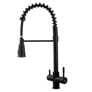 Смеситель для кухни Koer KB-72025-05 однорычажный, черный матовый (KR5015)